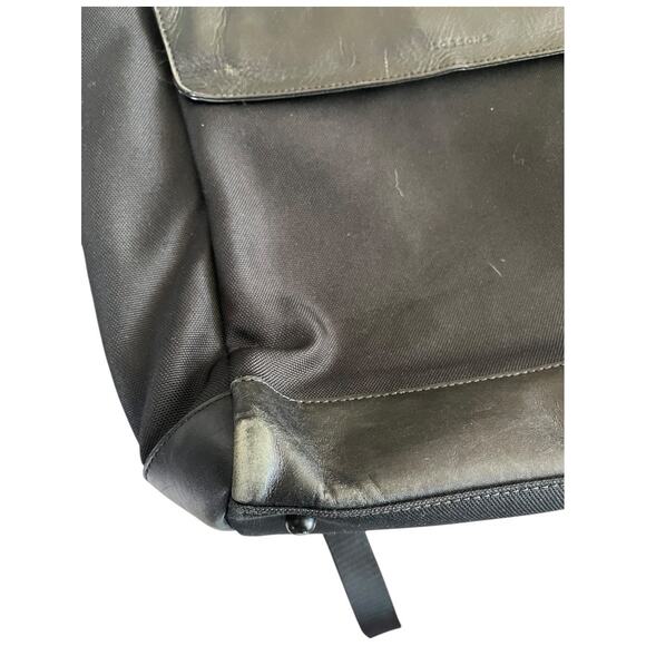 Lo & Sons Prospect Backpack Briefcase with insert black cow leather polyester - Picture 5 of 14